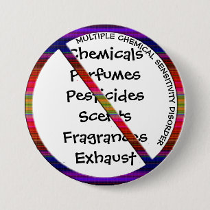 Badge Rond 7,6 Cm Bouton MCSD pour plusieurs troubles de sensibilité