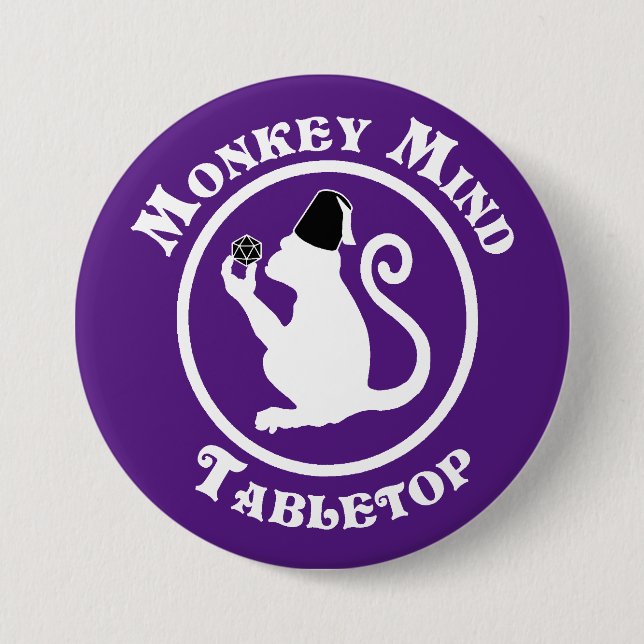 Badge Rond 7,6 Cm Bouton MMT (Devant)