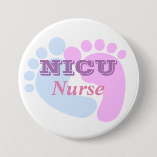 Badge Rond 7,6 Cm Bouton NICU Nurse