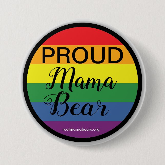 Badge Rond 7,6 Cm Bouton parent fier (Devant)