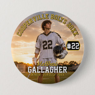Badge Rond 7,6 Cm Bouton photo de crosse personnalisé