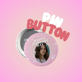 Badge Rond 7,6 Cm Bouton Pin Style Fancafe pour anniversaire Kpop Id