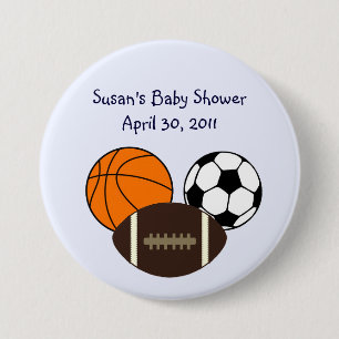 Badge Rond 7,6 Cm Bouton/Pins sport/MVP