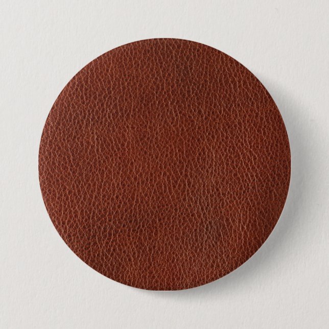 Badge Rond 7,6 Cm Bouton rond cuir (Devant)