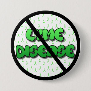 Badge Rond 7,6 Cm Bouton Rubans de Sensibilisation à la Maladie de L