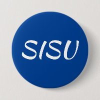 Bouton SISU (Arrondi); Bleu; Bouton finlandais)