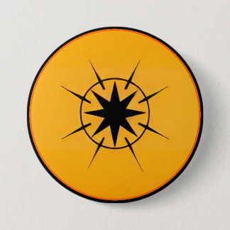 Badge Rond 7,6 Cm Bouton Symbologie de Darkbane