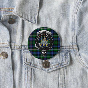 Badge Rond 7,6 Cm Boutons d'insigne de clan MacKenzie