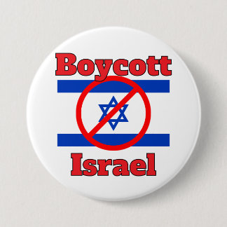 Badge Rond 7,6 Cm Boycott Israel Button