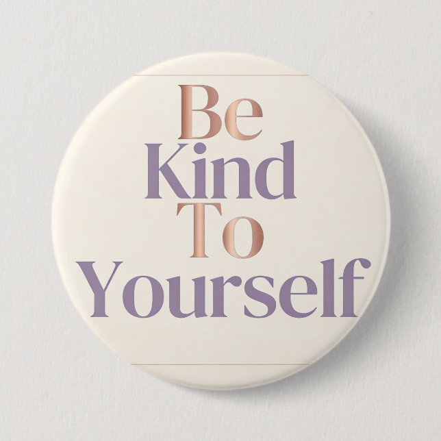 Badge Rond 7,6 Cm Button (Devant)