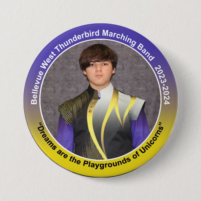 BADGE ROND 7,6 CM BWMB 2023 (Devant)