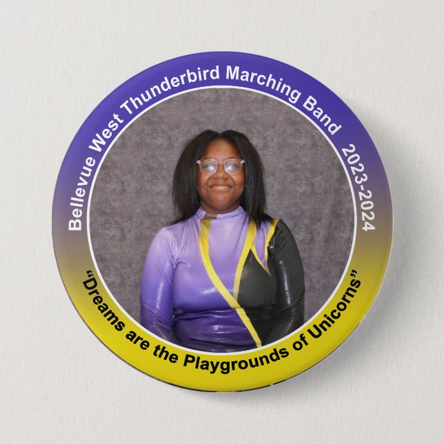 BADGE ROND 7,6 CM BWMB 2023 (Devant)