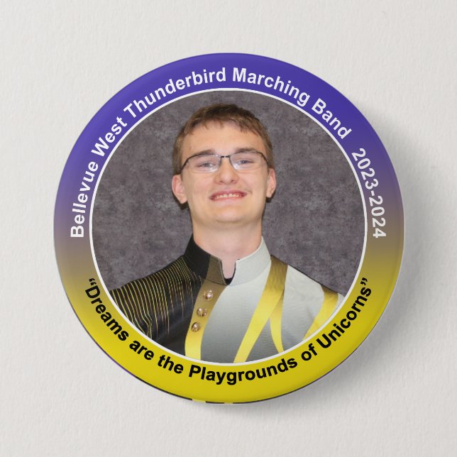 BADGE ROND 7,6 CM BWMB 2023 (Devant)