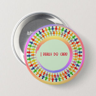 Badge Rond 7,6 Cm Campagne artistique de soutien -
