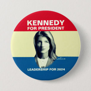 Badge Rond 7,6 Cm Caroline Kennedy 2024
