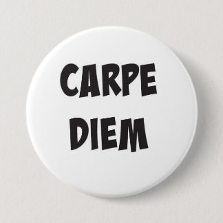 Badge Rond 7,6 Cm Carpe Diem Button