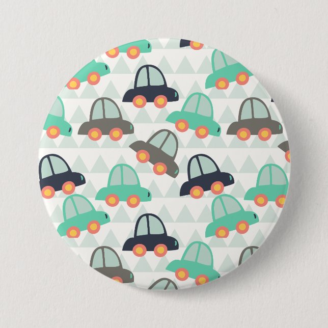Badge Rond 7,6 Cm Cars et More (Devant)