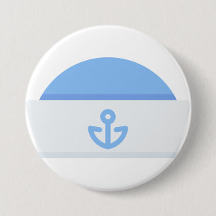 Badge Rond 7,6 Cm casquette marin
