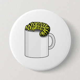 Badge Rond 7,6 Cm Caterpillar avec Musique