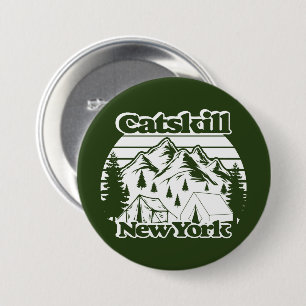 Badge Rond 7,6 Cm Catskill New York