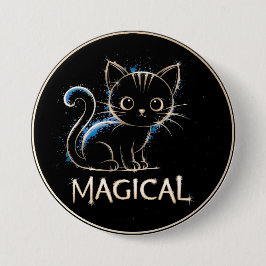 Badge Rond 7,6 Cm Catton magique
