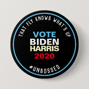 Badge Rond 7,6 Cm Ce vol malgré le vote BIDEN HARRIS 2020