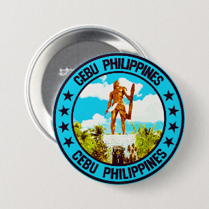 Badge Rond 7,6 Cm Cebu