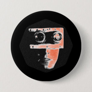 Badge Rond 7,6 Cm Chasseur