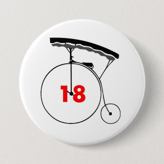 Badge Rond 7,6 Cm Chauffeur de taxi 18