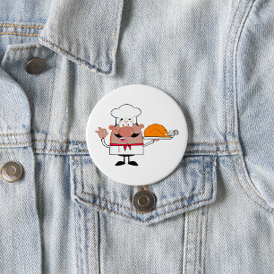 Badge Rond 7,6 Cm Chef turc