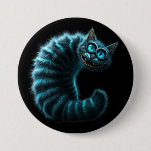 Badge Rond 7,6 Cm Cheshire Cat