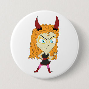 Badge Rond 7,6 Cm chibi