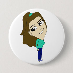 Badge Rond 7,6 Cm chibi