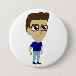 Badge Rond 7,6 Cm chibi