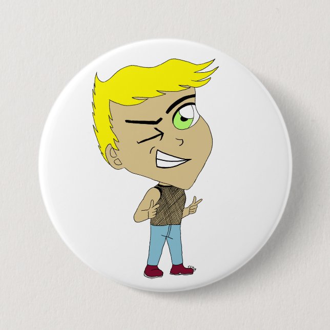 Badge Rond 7,6 Cm chibi (Devant)