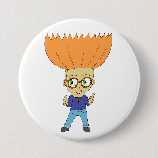 Badge Rond 7,6 Cm chibi (Devant)