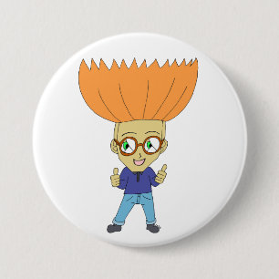 Badge Rond 7,6 Cm chibi