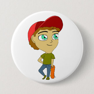 Badge Rond 7,6 Cm chibi