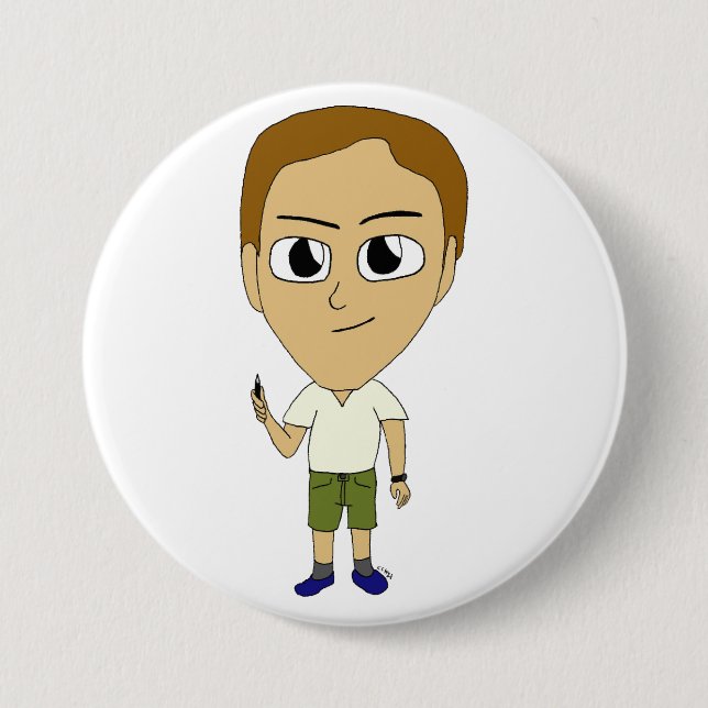 Badge Rond 7,6 Cm chibi (Devant)
