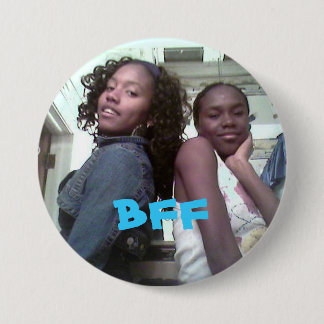 Badge Rond 7,6 Cm chrisnlaina, BFF