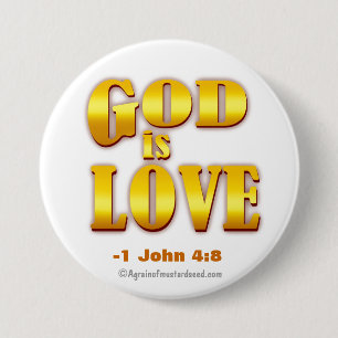 Badge Rond 7,6 Cm Citations religieuses