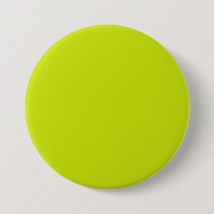 Badge Rond 7,6 Cm Citron amer (couleur solide)