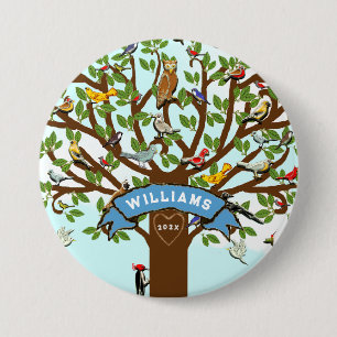 Badge Rond 7,6 Cm Collectif de réunion familiale