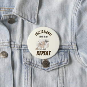 Badge Rond 7,6 Cm Collection Pattes Cozy