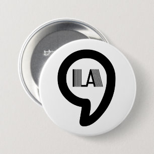 BADGE ROND 7,6 CM COMMALA / KAMALA