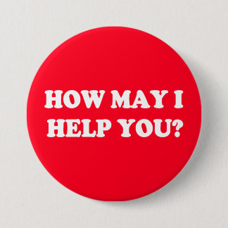 Badge Rond 7,6 Cm Comment peux j'aidez-vous à se boutonner