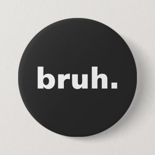 Badge Rond 7,6 Cm conception de minimalisme d'un mot