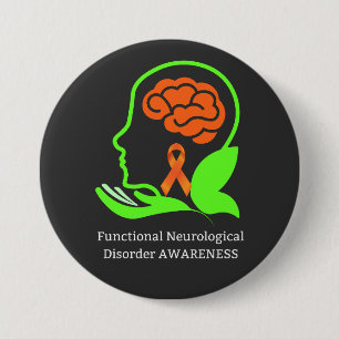 Badge Rond 7,6 Cm Connaissance fonctionnelle des troubles neurologiq