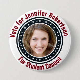 Badge Rond 7,6 Cm Conseil des étudiants