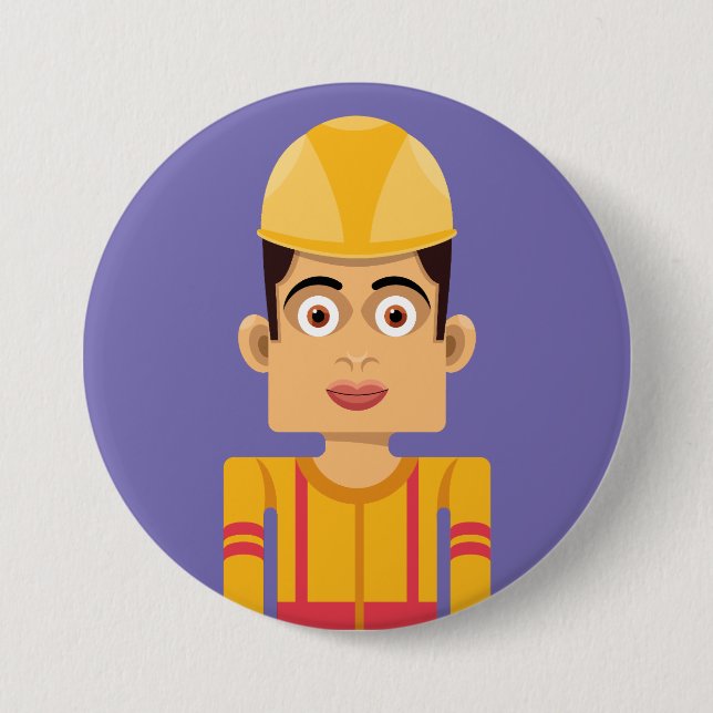 Badge Rond 7,6 Cm Constructor (Devant)